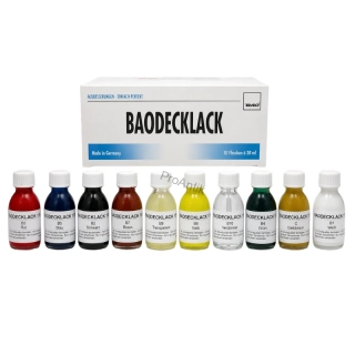 Retušovací barvy na nábytek, sada 10x30ml základních barev