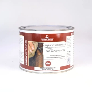 Antik vosk na dřevo a nábytek, 500g – Borma Wachs 