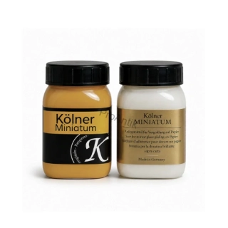 Kölner Miniatum, pro zlacení flexibilních povrchů jako papír a kůže - 50 ml