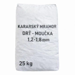  Kararský mramor, drť, zrno 1,2-1,8 mm