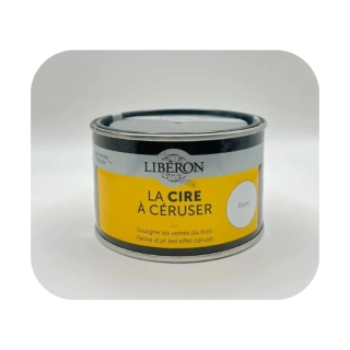 Libéron Cire à Céruser, bílá vosková patina na dřevo - 250 ml