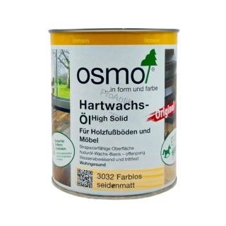 Osmo tvrdý voskový olej do interiéru Hartwachs-Öl Original - zvolte balení