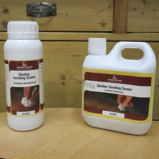 Světlý šelakový základ před lakováním, Borma Wachs