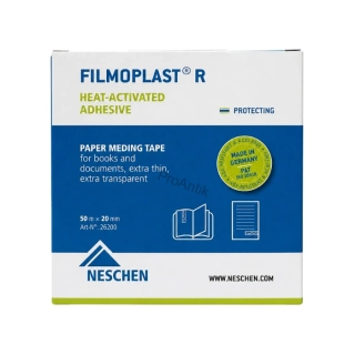 Archivační japonský papír s tepelně aktivovatelným lepidlem 2cm x 50m - Neschen Filmoplast R