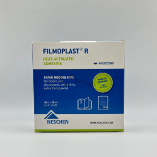 Archivační japonský papír s tepelně aktivovatelným lepidlem 2cm x 50m - Neschen Filmoplast R