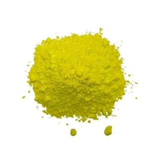 Citronová žluť, práškový pigment 