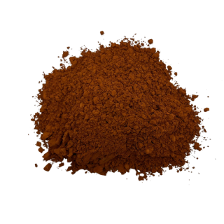  Červená zemina, práškový pigment 