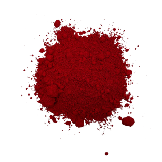 Kadmiová červeň tmavá, práškový pigment