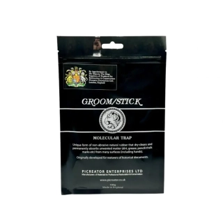 Restaurátorská guma k čištění citlivých povrchů, přírodní, GROOM/STICK, 100 g