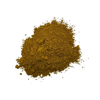 Siena přírodní, práškový pigment 