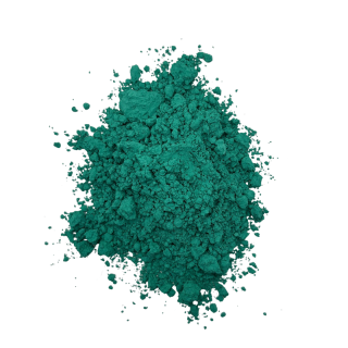 Syntetická smaragdová zeleň, práškový pigment