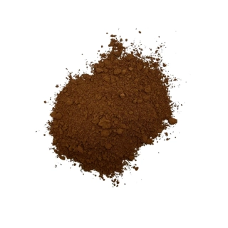 Umbra pálená, práškový pigment