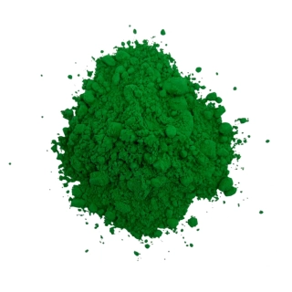 Vápenná zeleň, práškový pigment