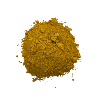 Oxid žlutý, práškový pigment 