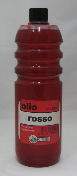 Italský brusný olej načervenalý odstín- 500 ml