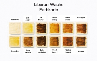 Antik vosk (Antikwachs) výrobce Liberon pastovitý - 500 ml dle vlastní volby barvy