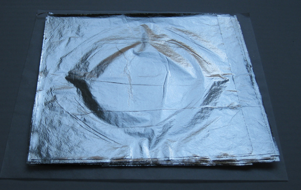 Tepané aluminium volně - á 16x16 cm