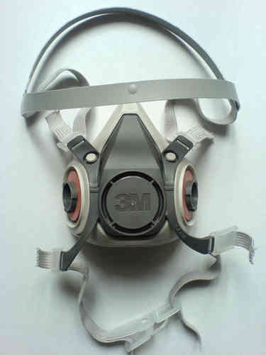 Obličejový respirátor dvojitý filtr - profi polomaska Serie 6000 výrobce 3M - 1 ks