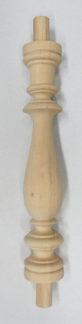 Dřevěná obráběná úchytka z olše délka 210 mm, Šířka 35 mm