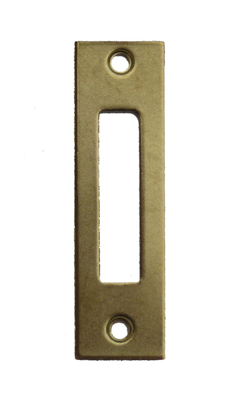 Dveřní kování - rámeček mosaz, 18x57 mm - 1 ks