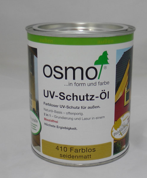 UV olej ochranný bez biocidu výrobce Osmo natur/bezbarvý hedvábný mat - 750 ml